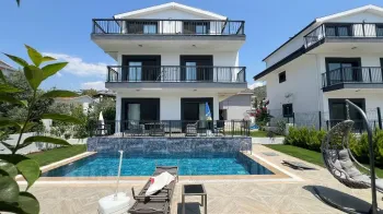 Modern-built Ciftlik family home in Fethiye for sale